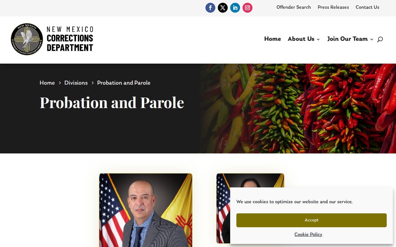 Grant County sex offender records and New Mexico adult supervision information